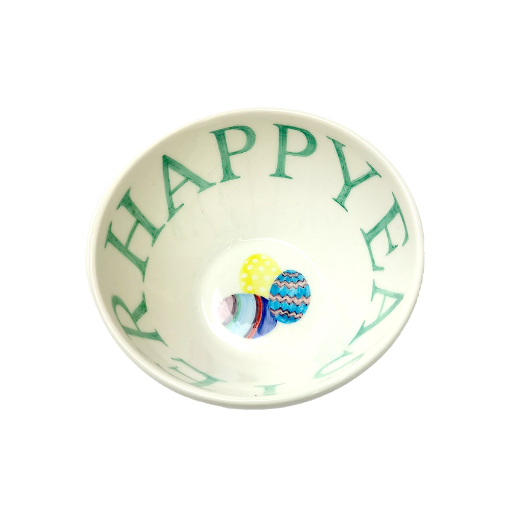 “Easter” cereal bowl, green