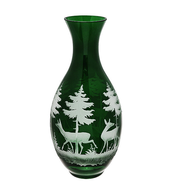 Carafe "Hunting", in green
