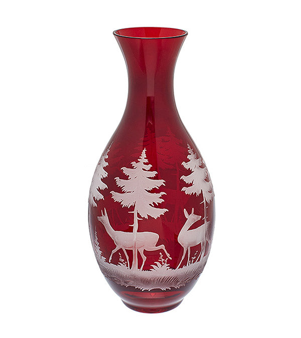 Carafe "Hunting", in red