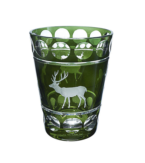 Vase "Bubble" Jagd Hirsch & Rehbock, grün