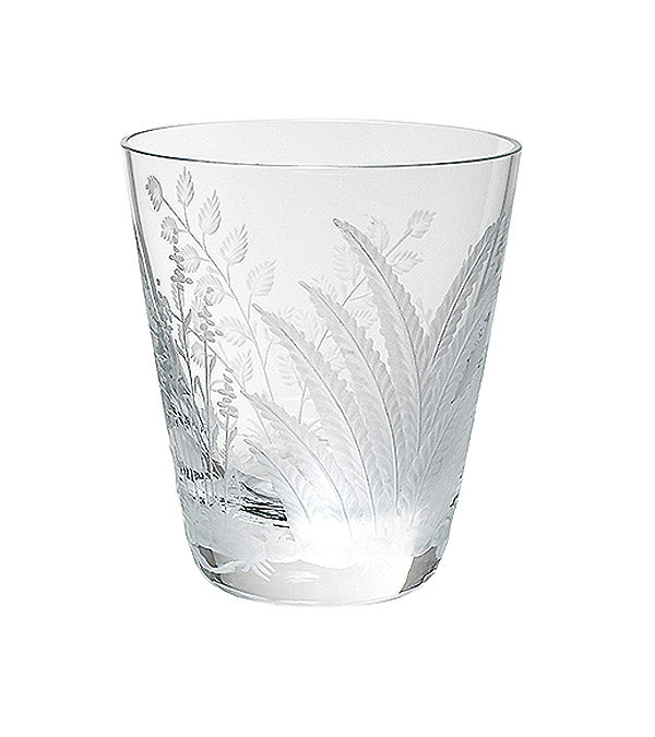 Wasserglas "Farn", klar